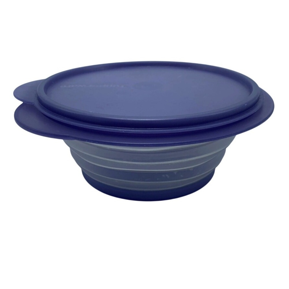 Tupperware Purple Round Food Storage Container 950ml 4c‎ 5453A-5 Made in USA
